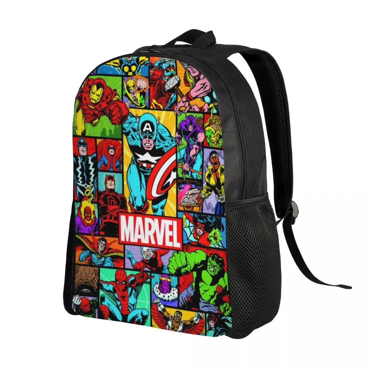 Custom Hulk Comics Backpacks for Men Women Waterproof College School Bag Print Bookbags