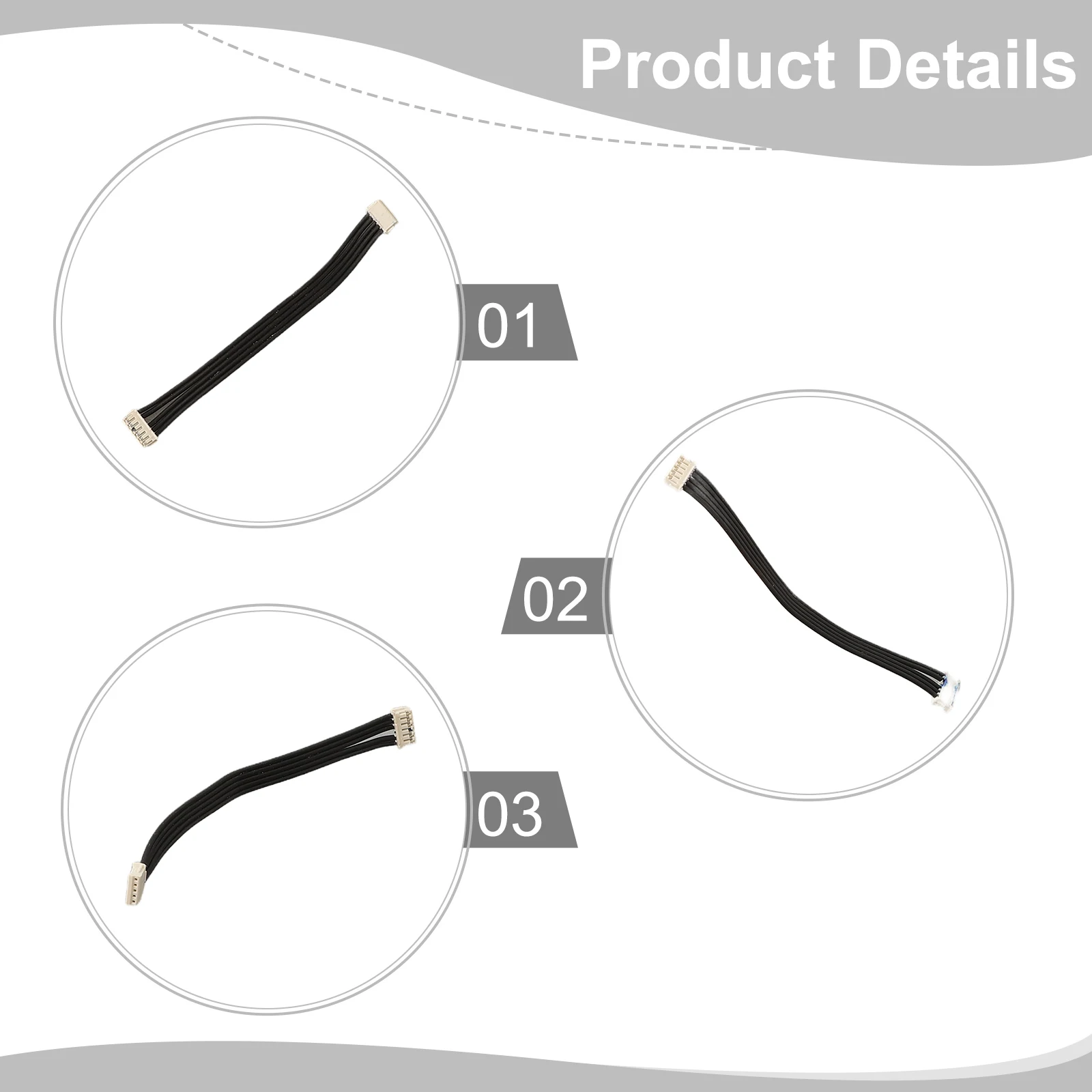 1PC Wheel Cable For Conector For Conga 1090 - 1099 For Conga 1790 950 For RoboVac For RoboVac 30C 35C Vacuum Cleaner Parts