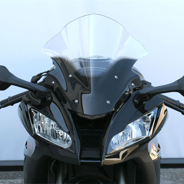 For ZX10R ZX 10R ZX-10R 2011 2012 2013 2014 2015 black motorcycle screen Windshield WindScreen Gradient Smoke Black