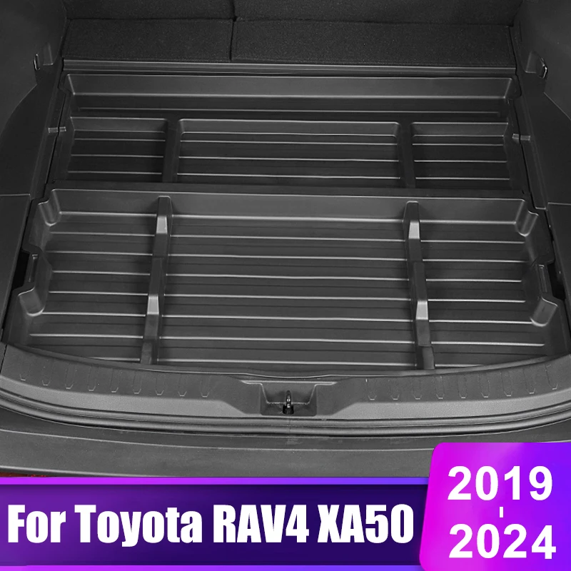 

For Toyota RAV4 2019 2020 2021 2022 2023 2024 RAV 4 XA50 Hybrid Car Trunk Cover Spare Tire Storage Box Case Accessories