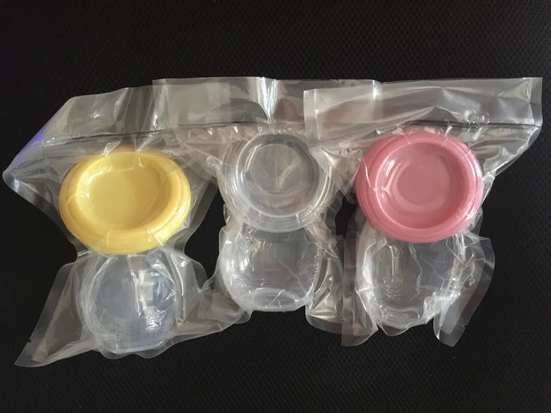 Vacuum Packaged Manual Breast Pump with Silicone Anti Overflow Breast Milk Collector