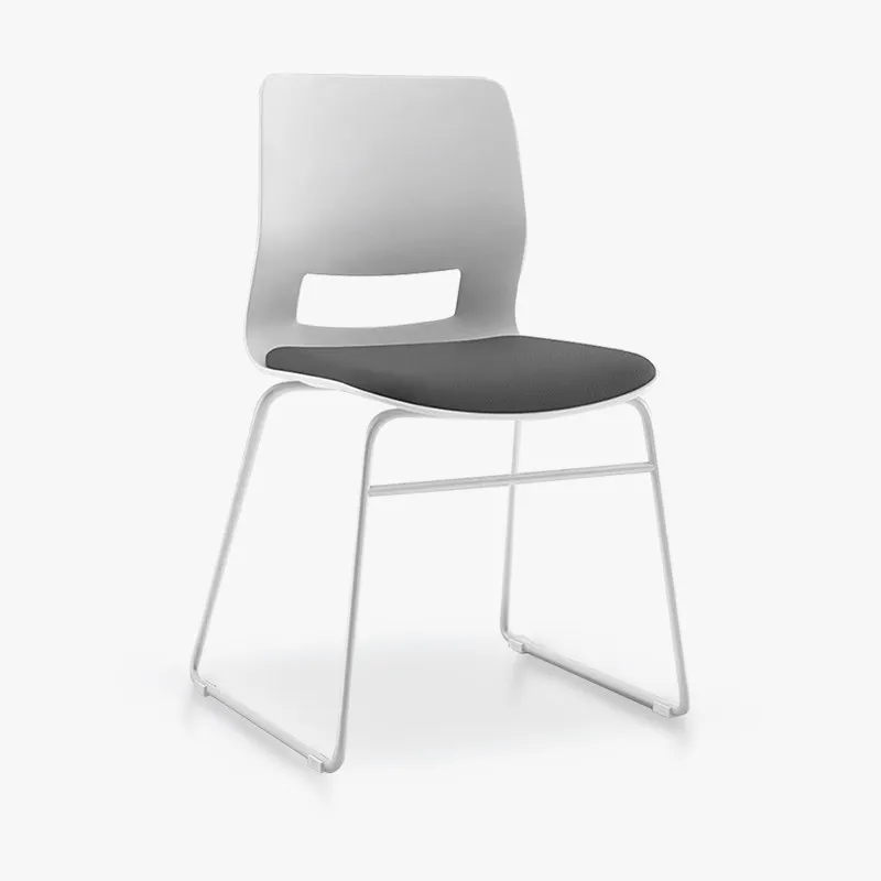 Training Conference Chair Simple Staff Office Negotiation Table Chair, Armless Back Chair Conference Room Office Chair