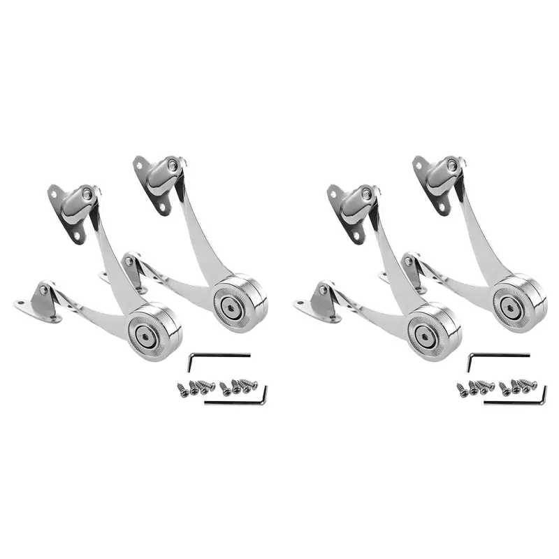 

【PARTY DAY】4 Pcs Box Hinges Soft Close -Lid Support Hinges Heavy Duty Adjustable Lift And Up Hinges Cabinet Door Support Hi