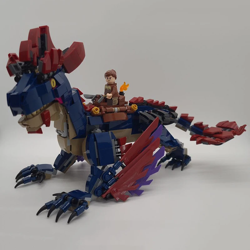 Mounts Series MOC Pet Shade Draconis Machina Tyrannosaurus Ark: Shadowmane Building Blocks Assembled Toys Brick Children\'s Gift