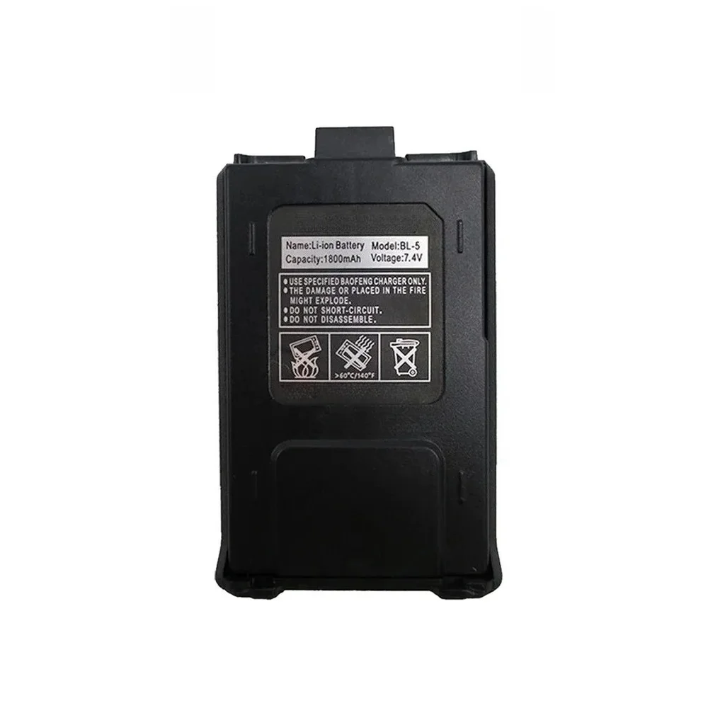 Compatible with Baofeng UV-5R Rechargeable Battery 7.4V 1800mAh for uv5r UR-5RE UR-5RA UR-F8+ Walkie Talkie Interphone Batteria