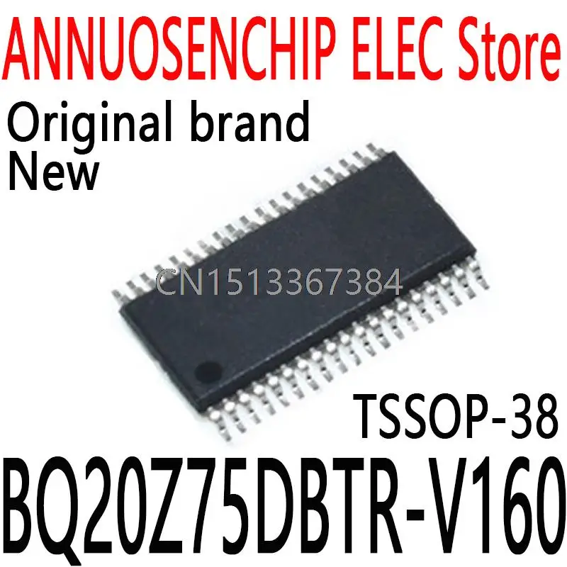 10PCS New and Original BQ20Z75DBT BQ20275 BQ20Z75 TSSOP-38 38TSSOP BQ20Z75DBTR-V160