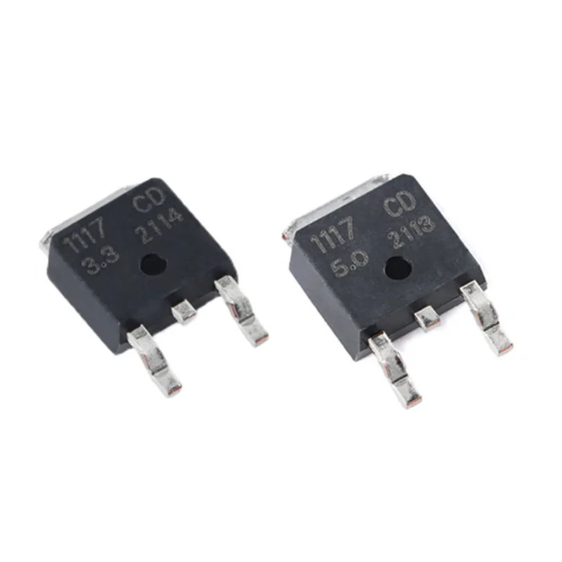 10PCS/Lot AMS1117CD-ADJ AMS1117-5.0 AMS1117CD-2.5 AMS1117CD-1.5 AMS1117CD-1.2 AMS1117-3.3 3.3V TO-252 TO252 Original And New IC image 3