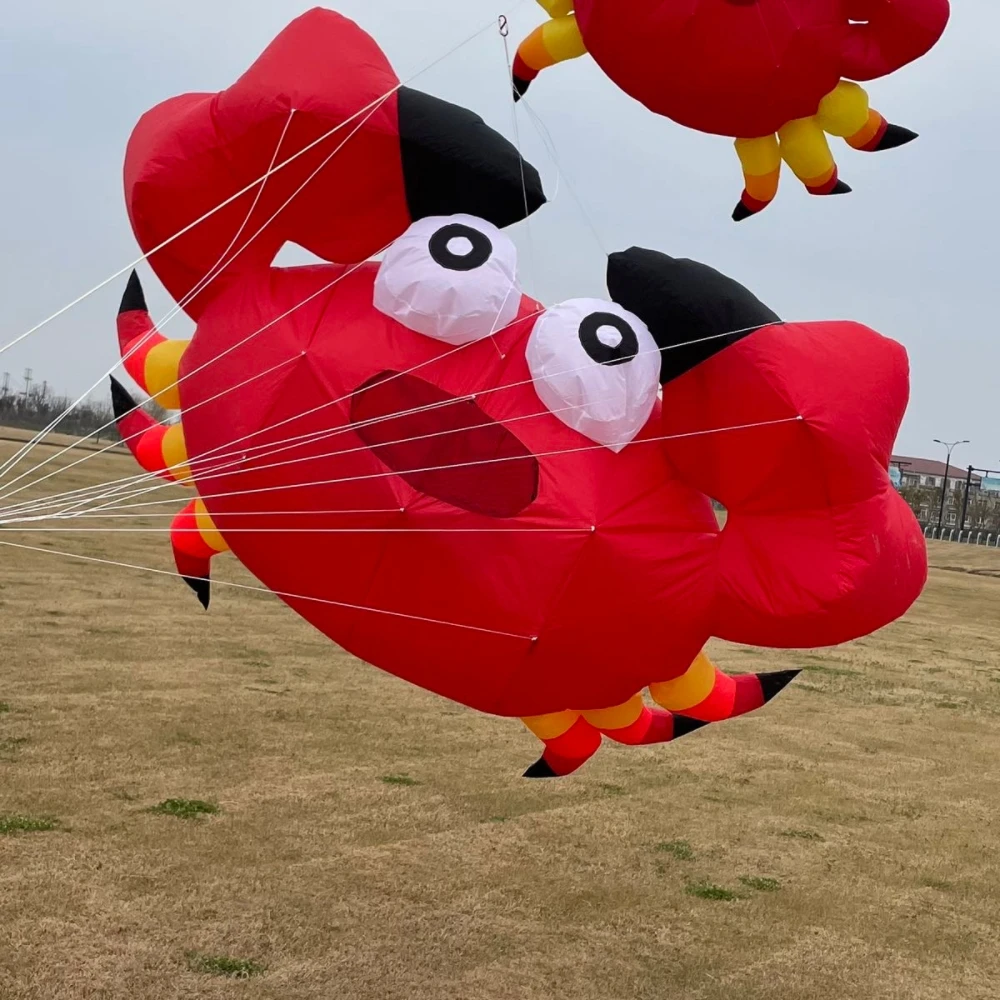 

Большой надувной воздушный змей-краб 4 м из нейлона 40D для выступлений