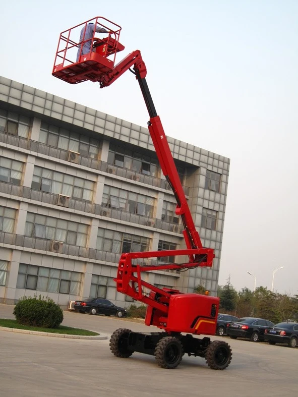 New Articulated Boom Aerial Work Lift Vehicle, 32-Meter Platform Height Model