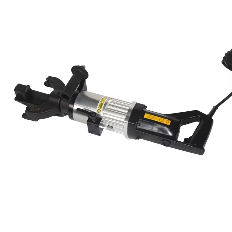 Portable Electric Hydraulic Rebar Bender, Brushless Handheld Steel Bar Bending & Straightening Machine