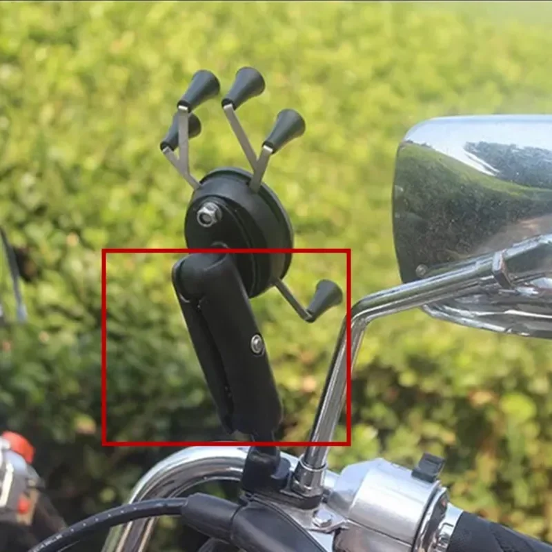 65Mm Hoặc 95Mm Ngắn Dài Ổ Cắm Đôi Cánh Tay Cho 1 Inch Bóng Các Căn Cứ Cho Camera Gopro Xe Đạp Xe Máy giá Đỡ Điện Thoại Cho Ram Núi