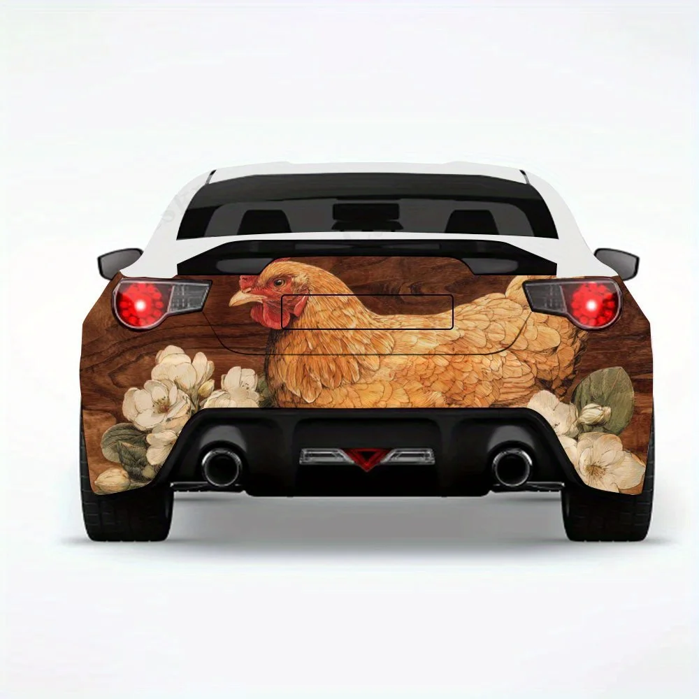 

«Парица в гнездо» — виниловая наклейка на заднюю часть автомобиля, водонепроницаемые самоклеящиеся виниловые наклейки для хвоста и бампера автомобиля, защита украшения