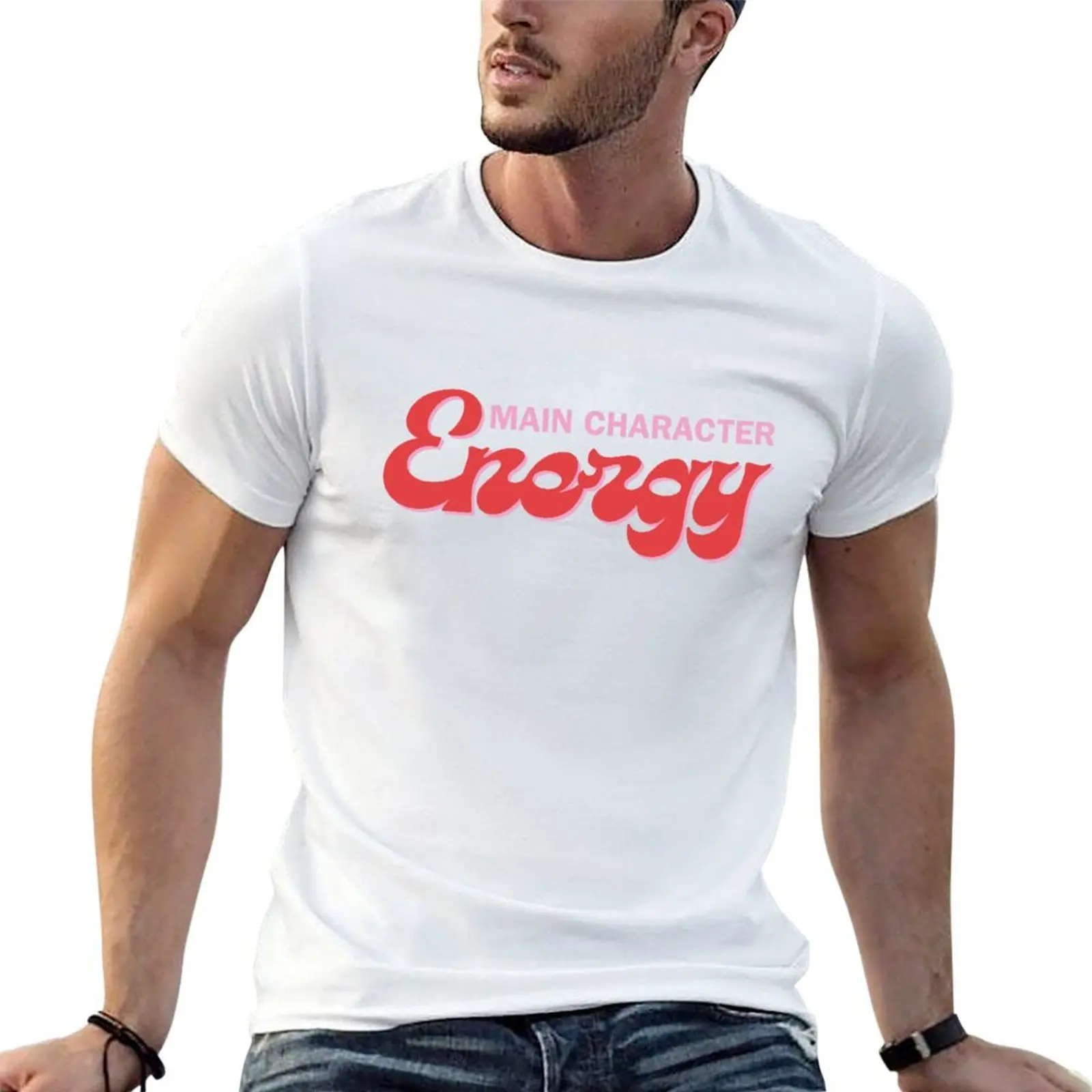 

for cotton T-Shirt shirts tshirt printed man man t Main shirt t Character Energy man