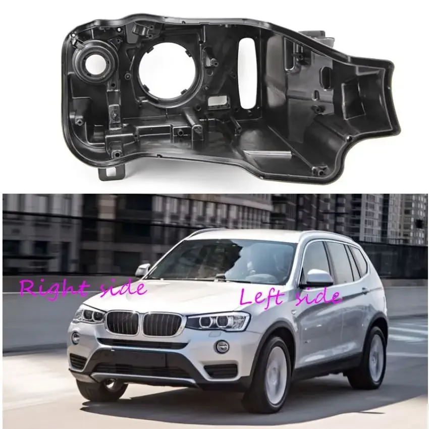 

Headlight Base For BMW X3 F25 2014 2015 2016 2017 Headlamp House Car Rear Base Front Auto Headlight Back House