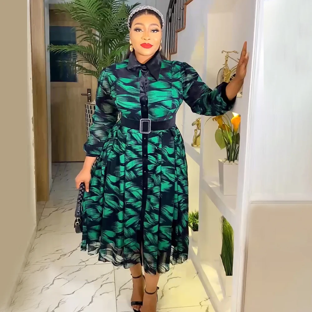 

Африканские платья для женщин, 2024, большие размеры, вечернее длинное платье, африканская одежда, элегантное турецкое мусульманское платье макси с принтом