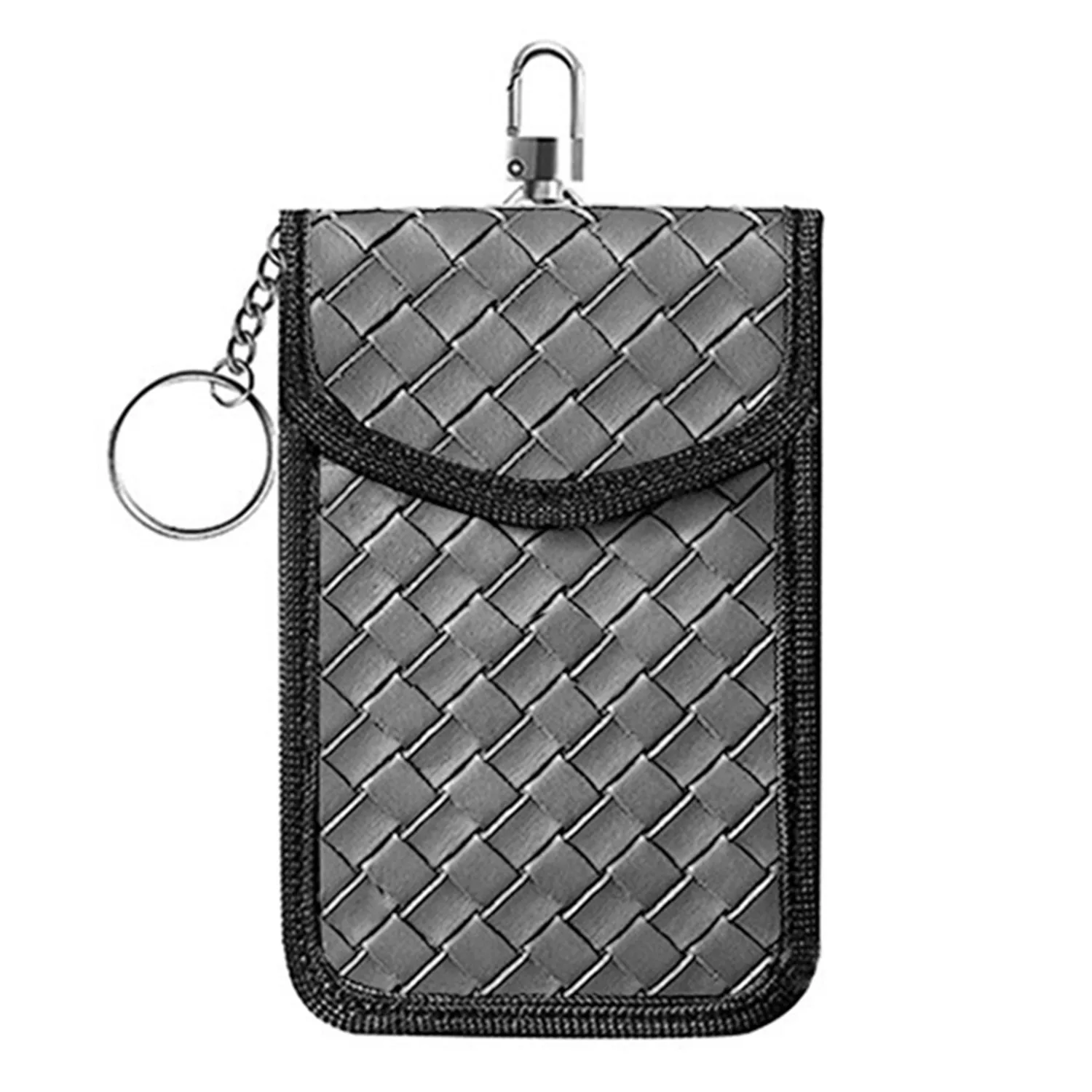 2024 Braided RFID Luxury Car Bag, Car Key Signal Blocking Bag, Shielding Bag, Keyless Protector, Key Storage Bag