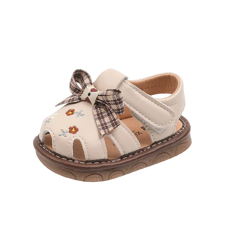 Summer New2024Little Girl Sandals Girl Calls Toddler Shoes