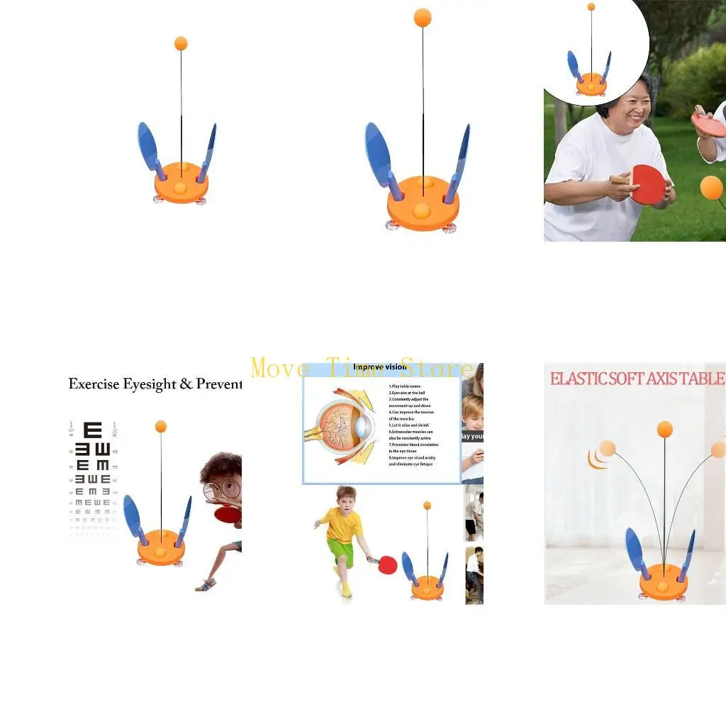 

92ME Table Tennis Traine Table Tennis Soft Shaft Training for Ping Practice