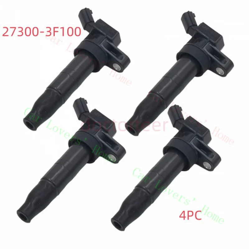 

A+ 4X Ignition Coil for Hyundai Santa Fe Sonata Kia Optima Sorento 273003F100