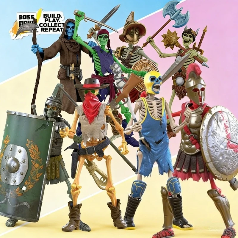 

Boss Fight Studio Original H.A.C.K.S. Серия фигурок спартанских воинов: коллекционные модели, игрушки, украшения, подарки для мальчиков