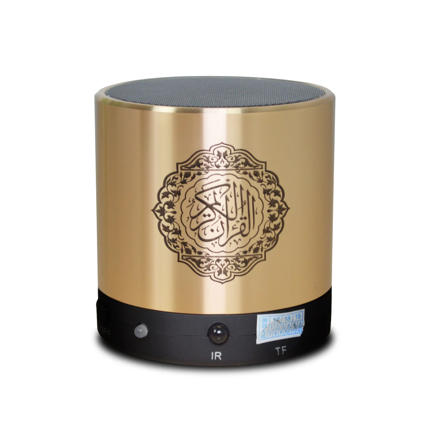 Koran Islamischer Muslimischer Heiliger Koran Bluetooth Kabelloser Lautsprecher Tragbarer Ramadan Arabischer FM-Radio Islam Mini Musik Soundbox