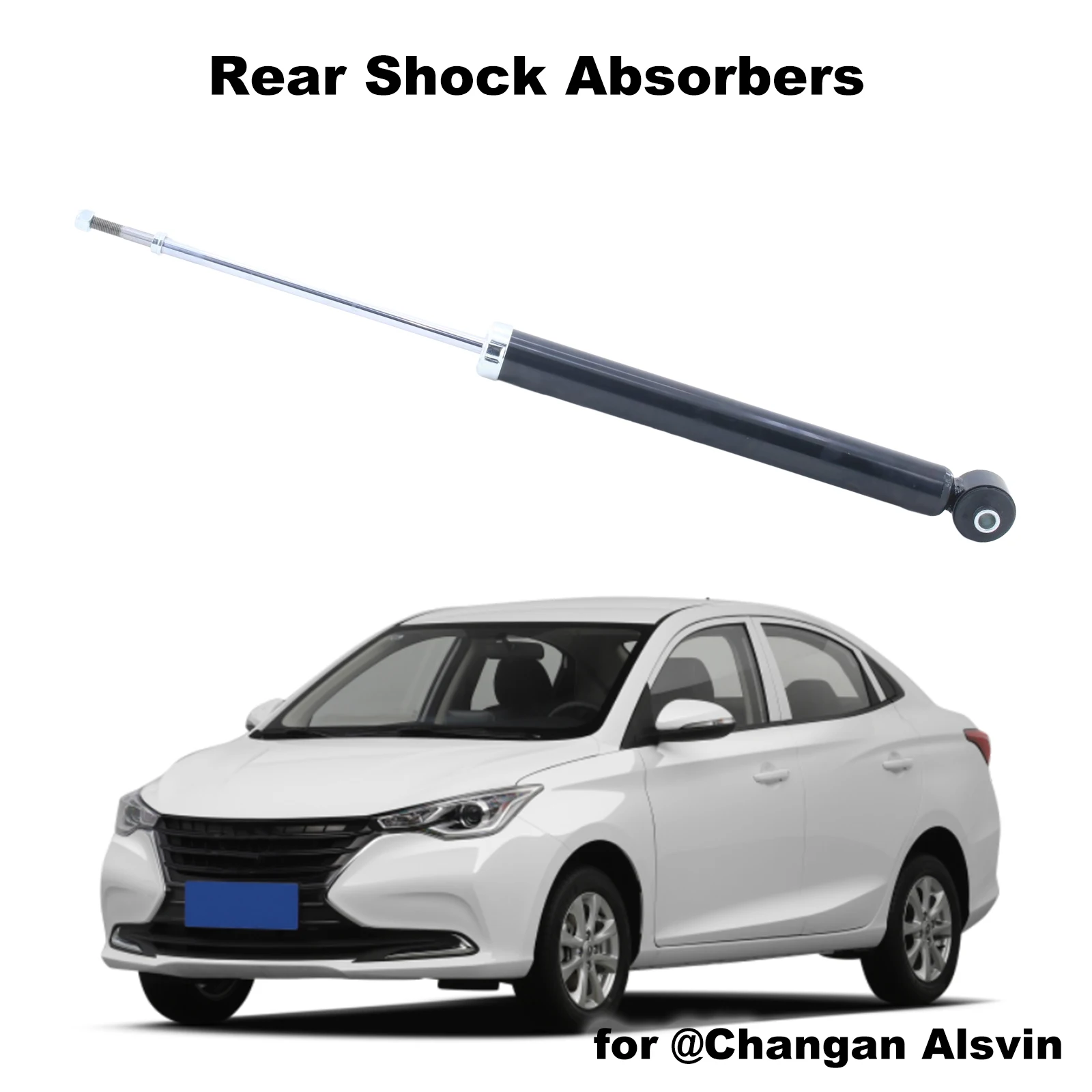 Rear Shock Absorbers For CHANGAN ALSVIN 1.4L 1.5L B511 Saloon‌ 2018 2019 2020 2021 2022 2023 Suspension Shock Strut Accessories