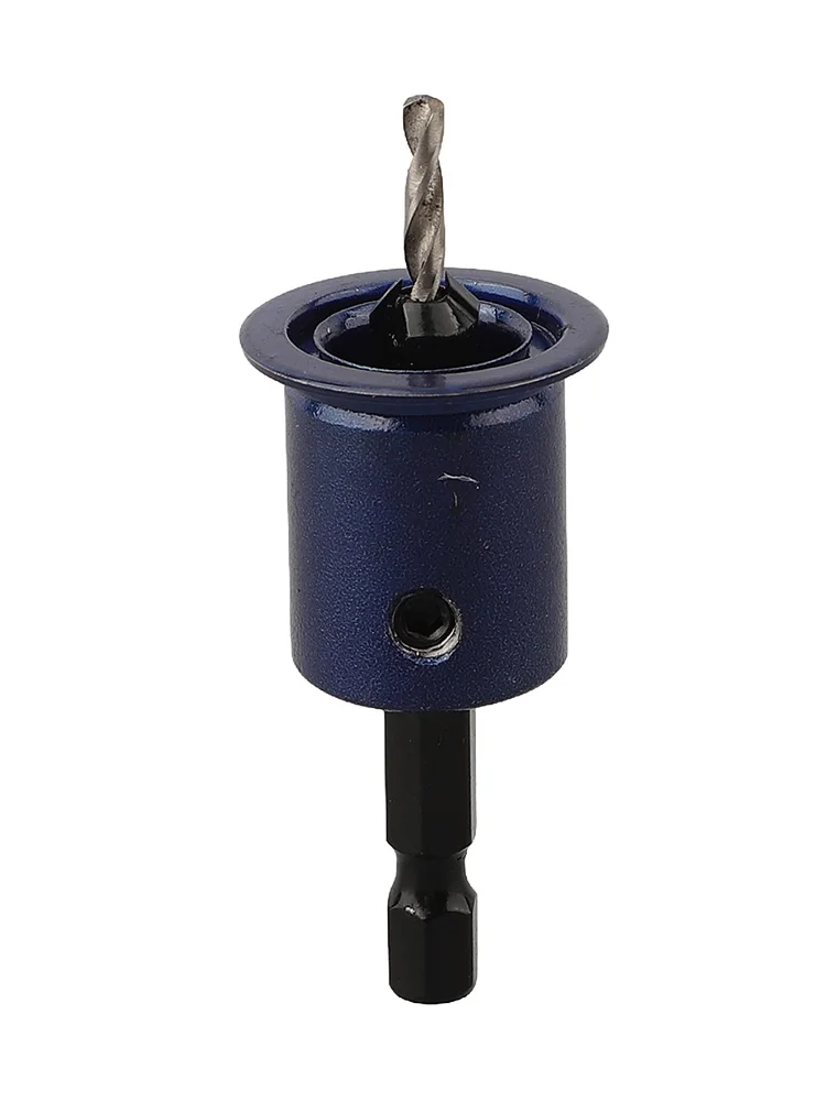 Specifications Core Limiter Core Limiter Hex Shank Woodworking Tool Wrench Adjustable Stop Collar Blue Counterbore