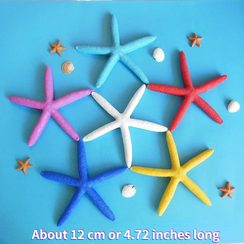 Resin Fish Tank Starfish Landscaping Ornaments Multi-style Aquarium Decoration Accessories Aquarium Plants