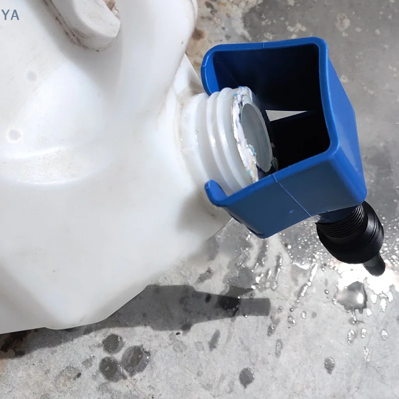 [YA]Plastic Car Motorcycle Refueling Gasoline Engine Oil Funnel Filter Transfer Tool