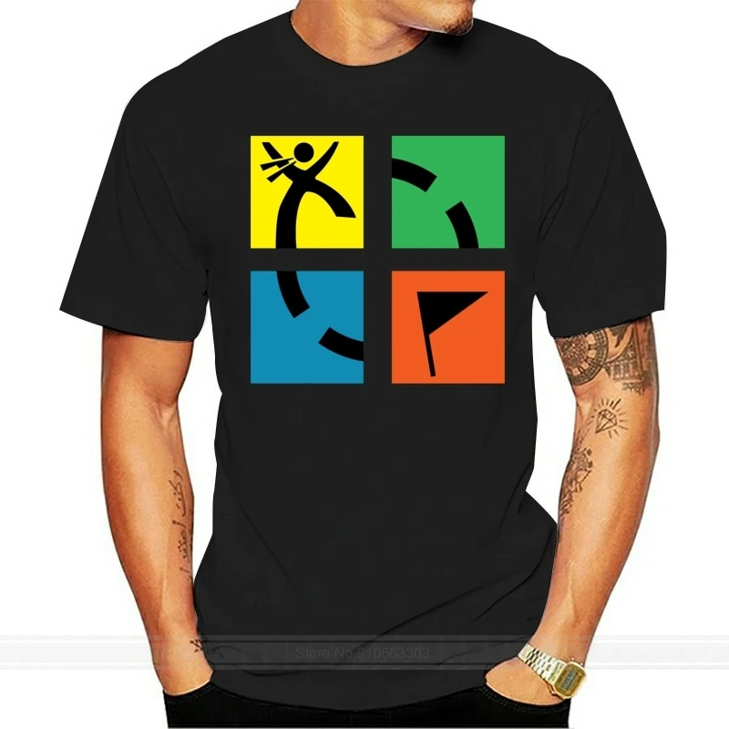 Camiseta Geocaching, Camiseta de algodón de manga larga, Camiseta de algodón para hombre, camiseta de moda de verano para hombre, talla europea