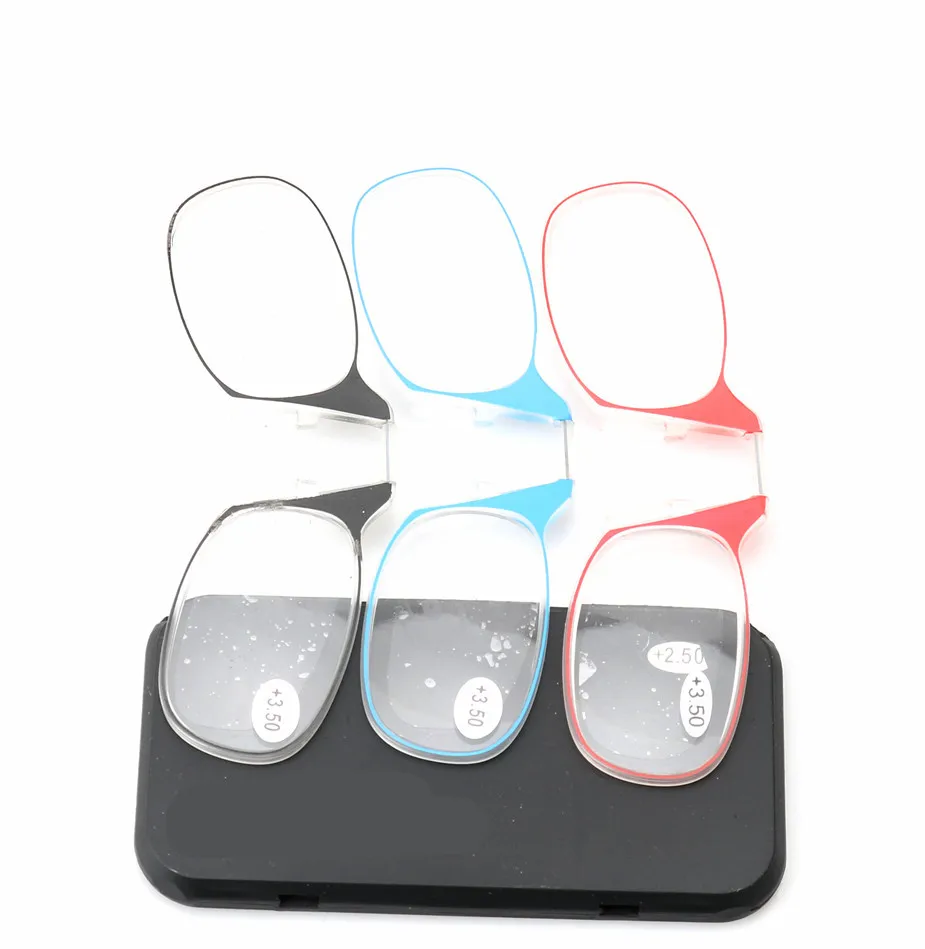 BOYSEEN Neue Modische Nasenclip-Lesebrille mit Ultraleichtem und Praktischem Mobiltelefon-High-Definition-Leseobjektiv – Detail 3