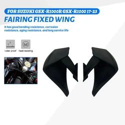 For SUZUKI GSX-R1000 GSX-R1000R GSXR1000 2017-2023 Motorcycle Rear Wing parts Aerodynamic Fixed Winglet Fairing Cowl Fixed Wing