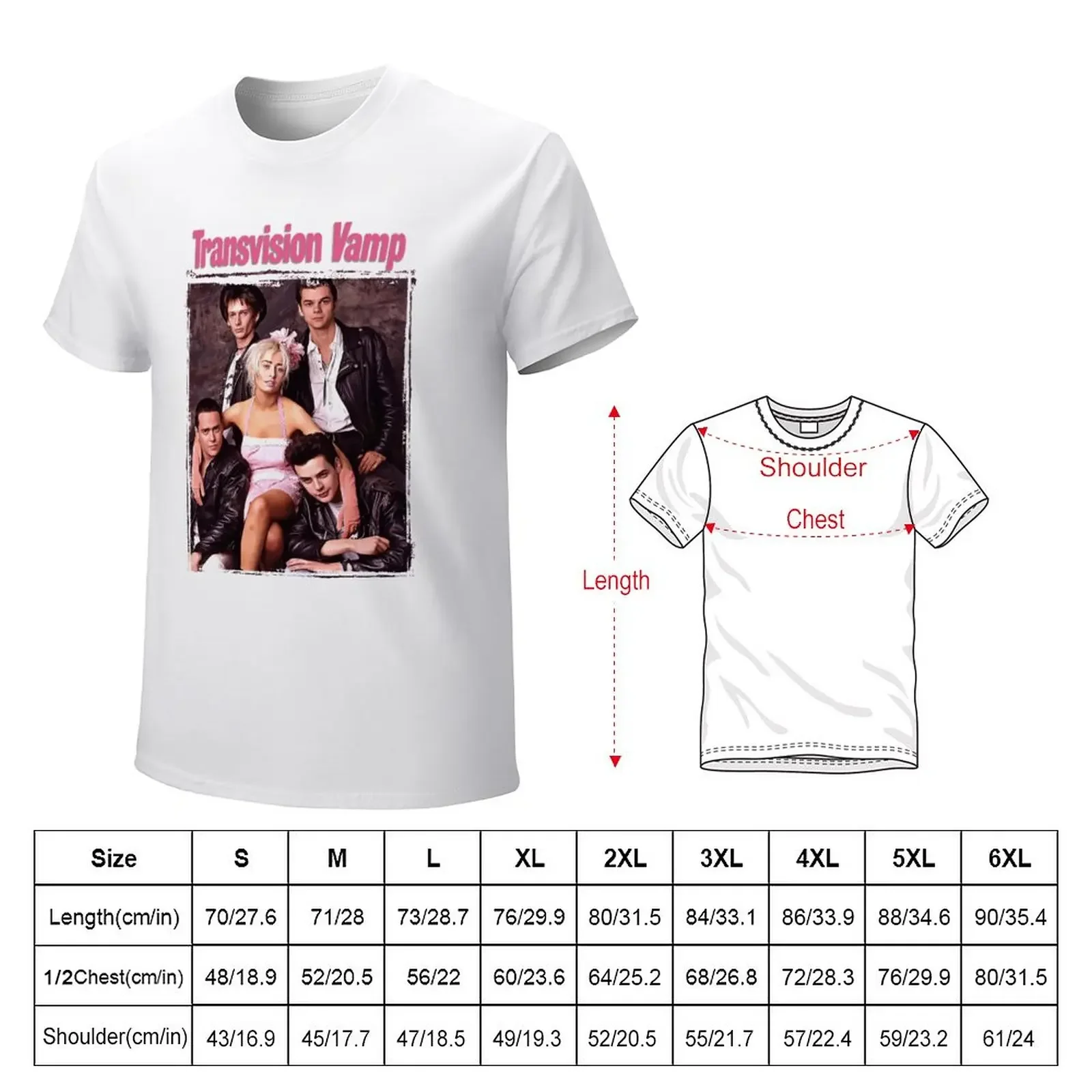 Transvision Vamp with Wendy James Classic T-Shirt kawaii clothes cute tops t shirts for men