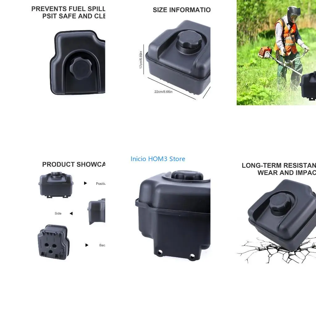A5YD Quality 799863 Gas Tanks for Outdoor Power Equipment, Multiple Engines