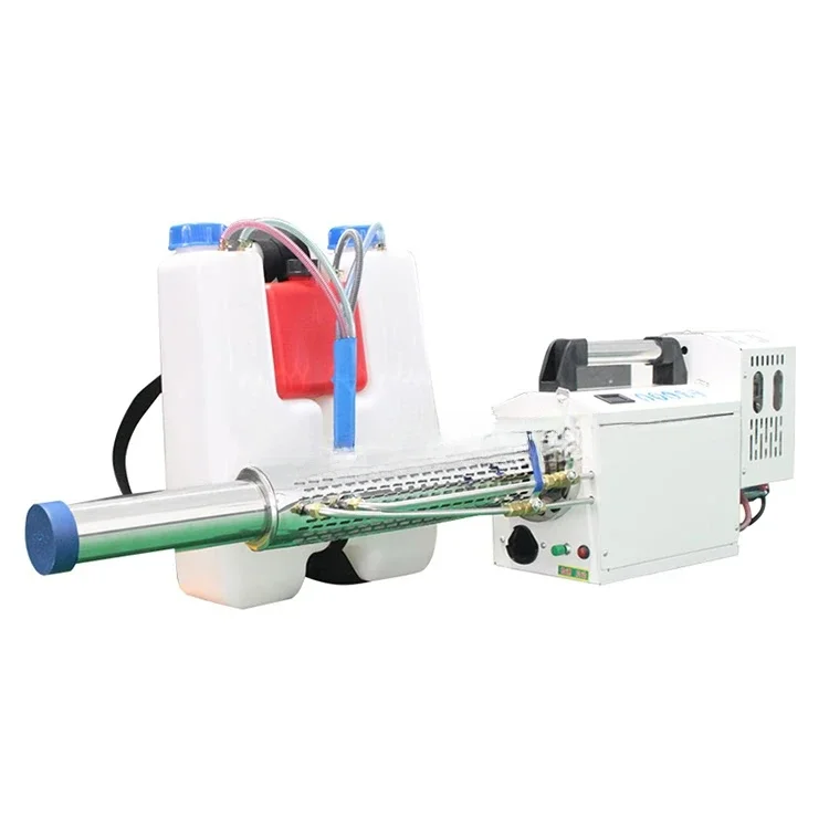 Lithium Battery Thermal Fogging Machine Handheld Electric Ulv Cold Fogger Cordless Nebulizer Machine Sprayer