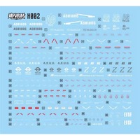 Master Decal H002 for HG 1/144 ZETA Mobile Suit Action Figure Model Building Tools Hobby DIY Water Sticker