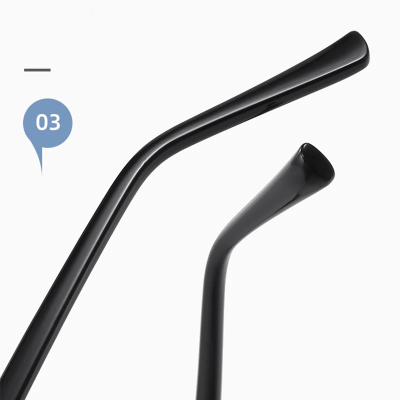 Yellow Night Vision Photochromic Blue Light Blocking Glasses for Men Women, Square Half Rim Fashion Clear Lens Eyewear view 6