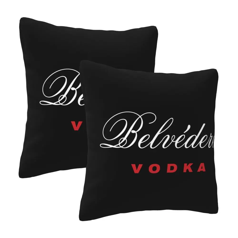 NEW Belvedere Vodka Fashion Pillowcases Decorative Pillow Covers Soft and Cozy 2 PCS