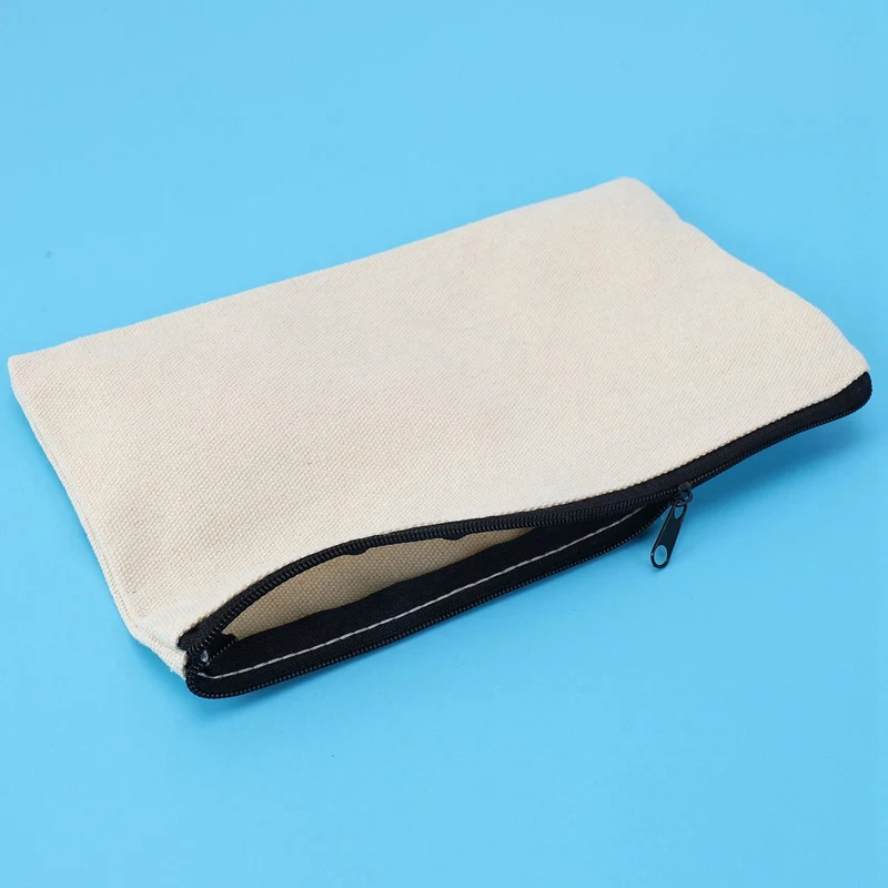 120 قطعة حقيبة قماش بسحاب مقلمة حقيبة مستحضرات التجميل حقيبة فارغة لتقوم بها بنفسك حقيبة الحرف حقيبة مستحضرات التجميل حقيبة مستحضرات التجميل لتقوم بها بنفسك المدرسة الحرفية