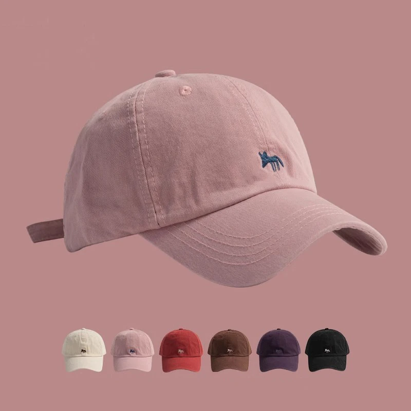 Spring Men\'s Cartoon Animal Embroidered Baseball Caps Male Snapback Mesh Hats Hip Hop Caps for Men Female Outdoor Mesh Sun Hat