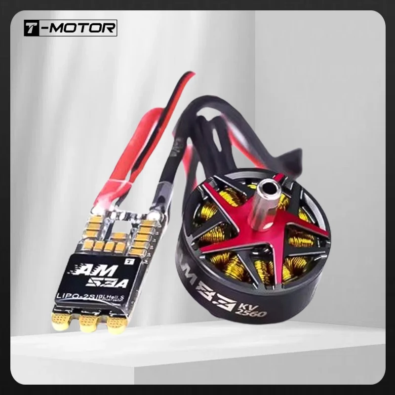 T-MOTOR P5B Combo (AM83 Brushless Motor + AM53A 2S Plane ESC) For RC Fixed-Wing Airplane Drone