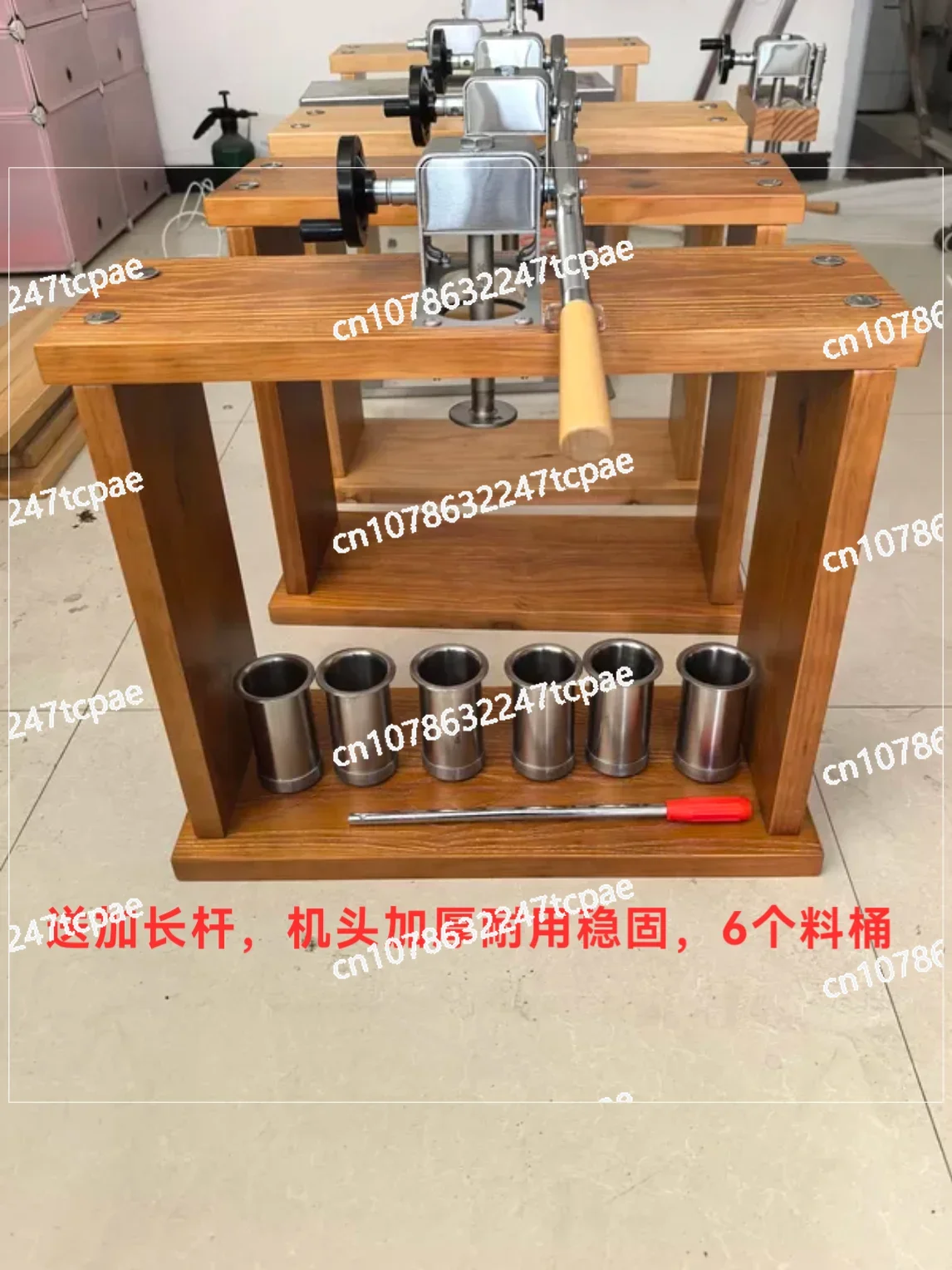 

1.5 and 1.2 Thick Modified Manual Montblanc Machine Press Chestnut Cup Machine Ice Cream Machine Press Chestnut