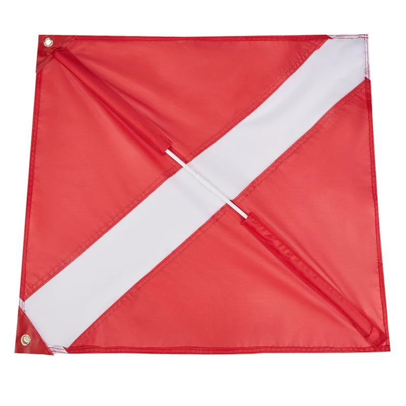 Swimming Diving Flag Diving Spearfishing Freediving Diver Boat Flag Banner Diving Flag Snorkeling Sign Accessories