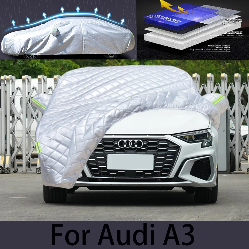 

For AUDI A3 car hail protection , auto rain protection, scratch protection, paint peeling protection, car clothing