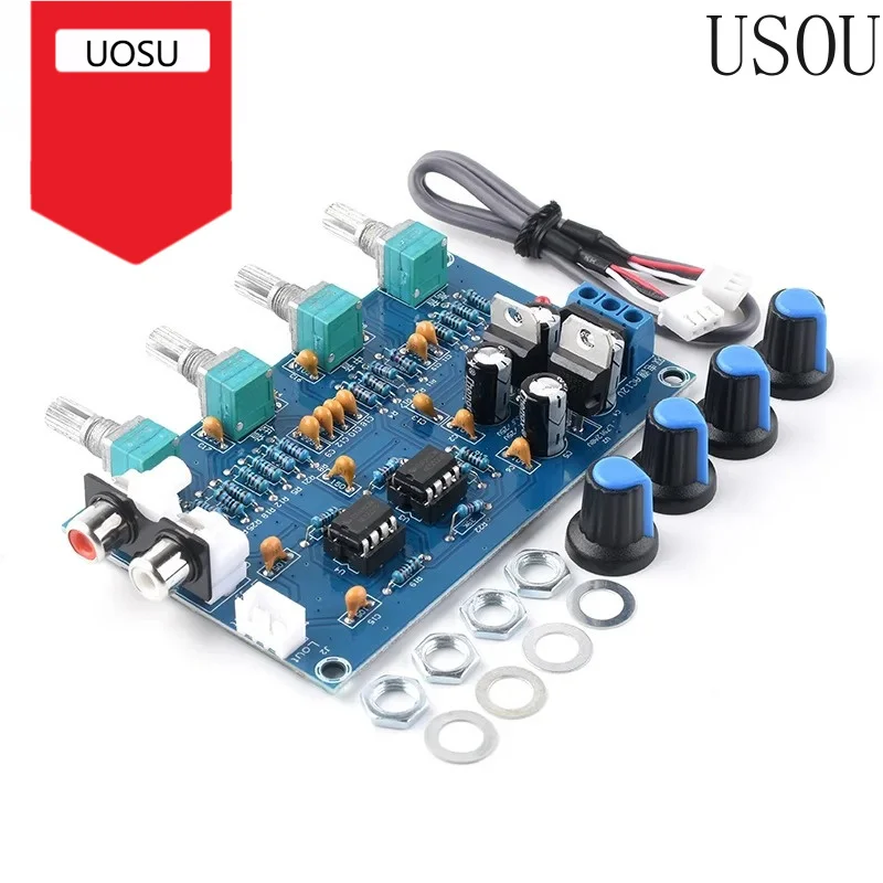 Power Amplifier Tone Board, Preamp Board, NE5532 Amplification & Conditioning Board, M164 Treble/Bass Adjustment Board