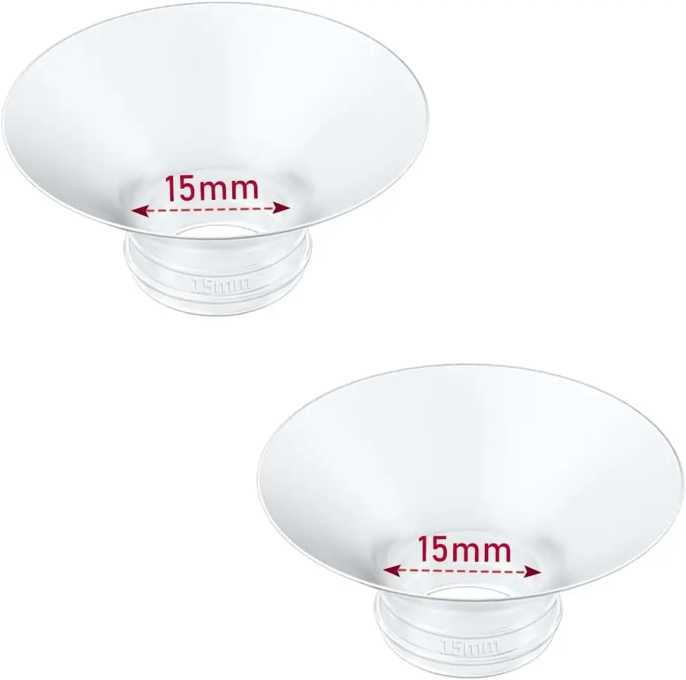 Flange Insert Compatible with Momcozy/Spectra/Medela/Elvie/NCVI