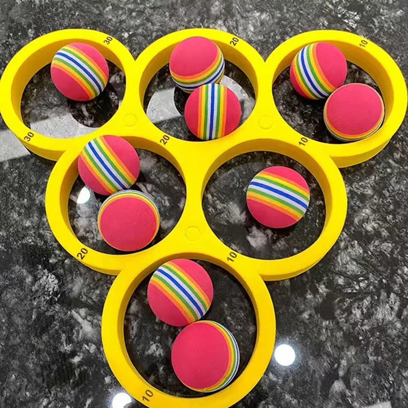 لعبة حمام السباحة الممتعة للرياضات المائية العائمة - كرة متينة من مادة EVA بلون عشوائي مثالية لـ #3