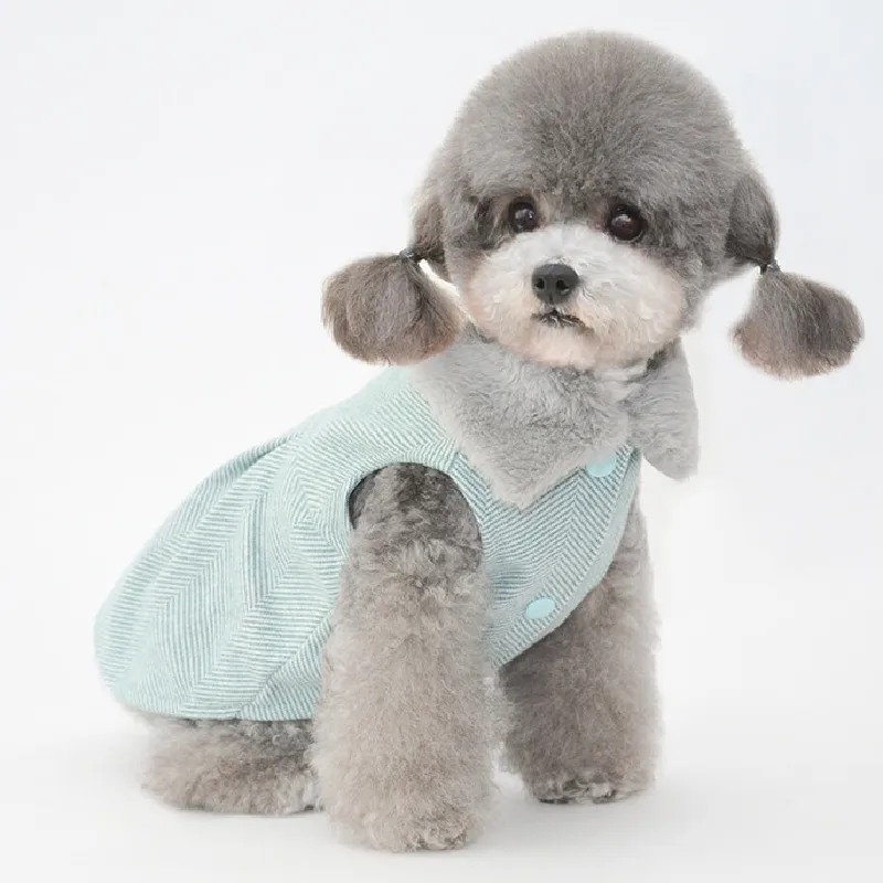 

Elegant Dog Clothes Winter Pet Dog Overcoat Jacket Coat Cat York Pomeranian Chihuahua Maltese Small Puppy Dogs Outfit Costumes