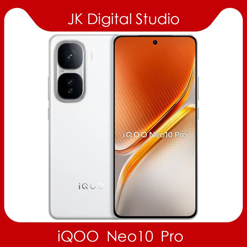 هاتف محمول جديد VIVO IQOO Neo10 Pro مقاس 6.78 بوصة AMOLED MTK Dimensity9400 6100Mah 120W Dash Charge 50MP Android 15 NFC OTA