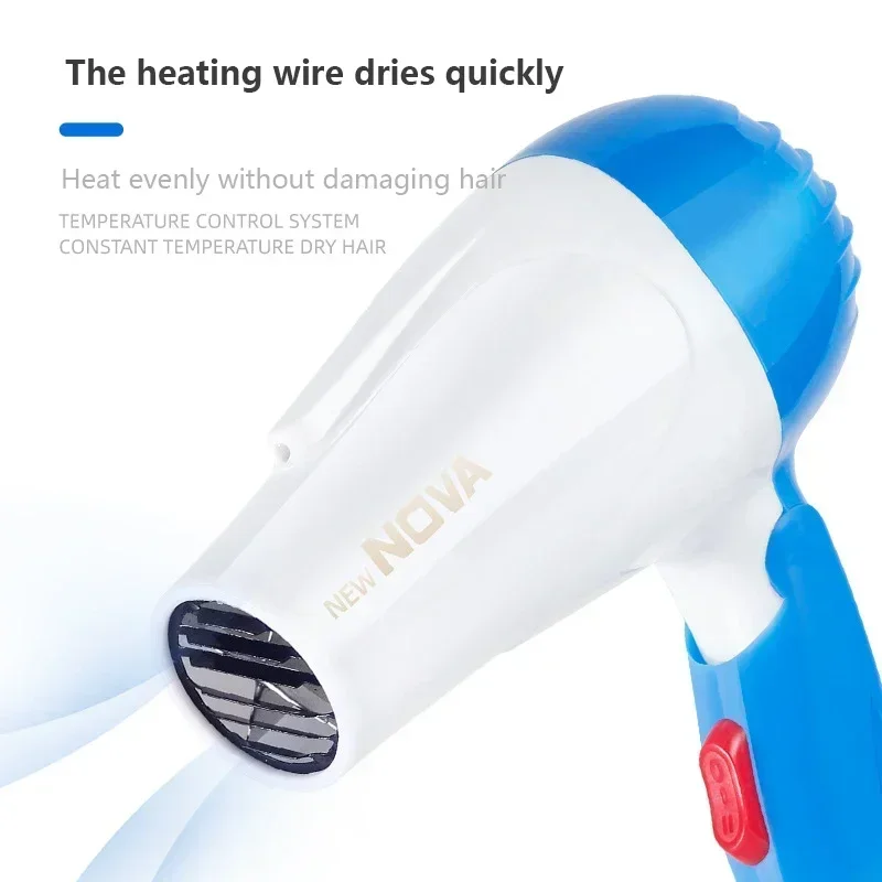 Brand New Mini Portable Hair Dryer Foldable Hotel Student Dormitory Low Power Hair Dryer 220V